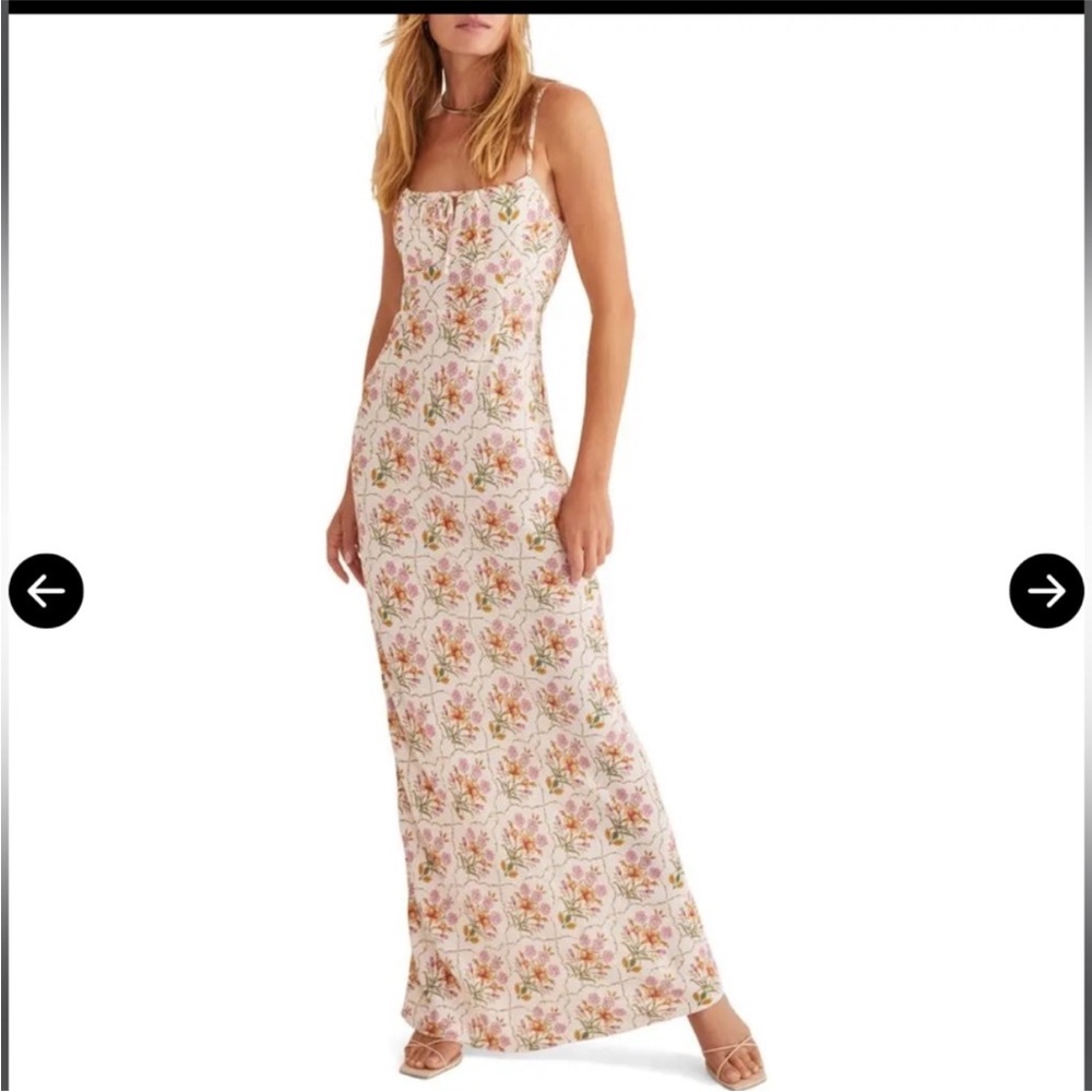 Favorite Daughter The One That Got Away Floral Mosaic Maxi Dress